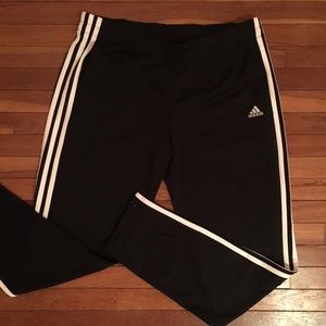 Adidas Black climalite track pants